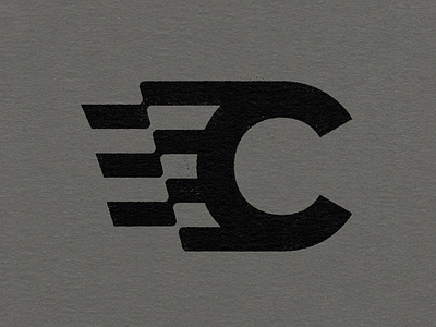 Speedy C 36 days of type c design fast icon lettering logo race type typography