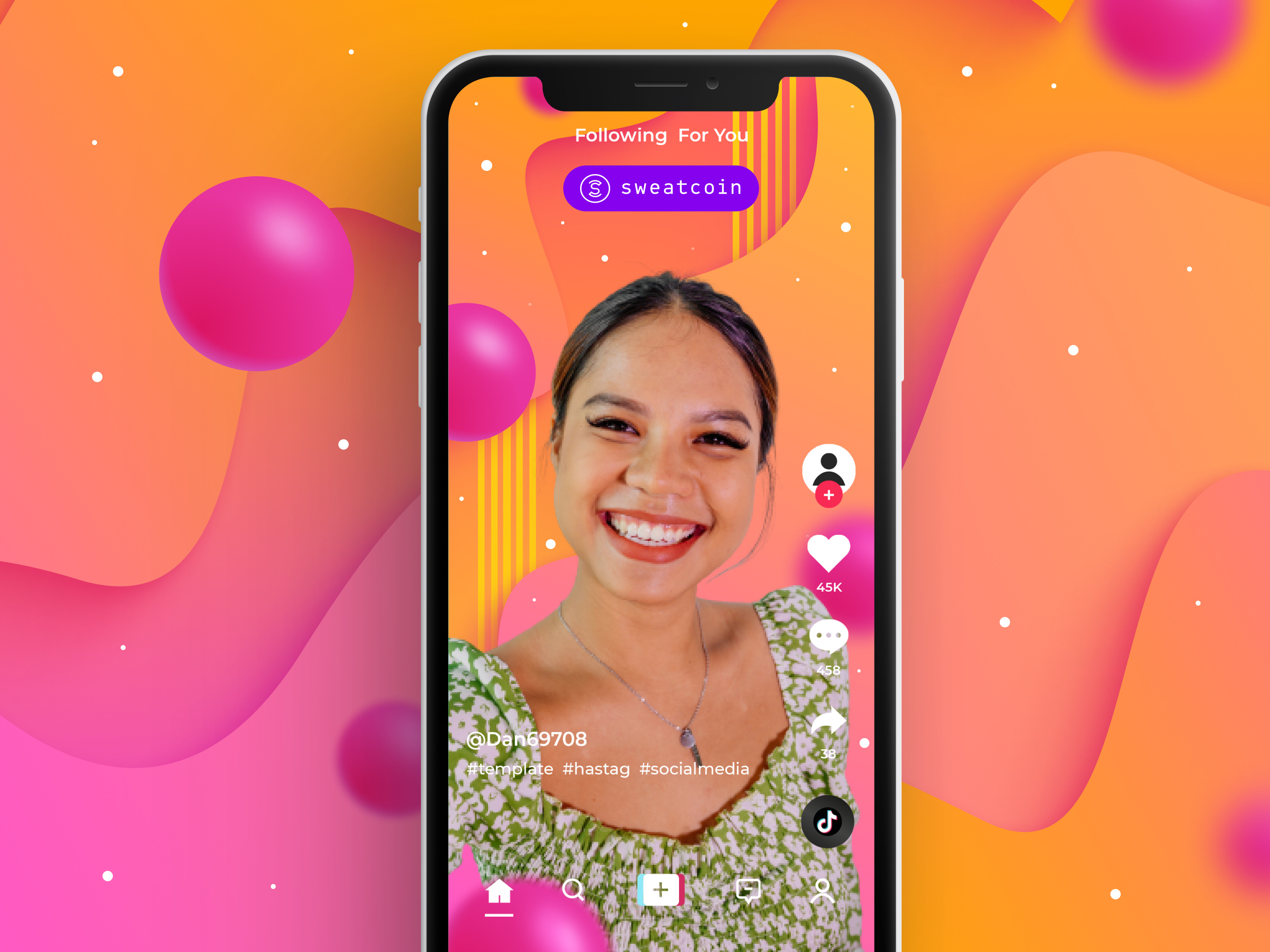 TikTok Filter Design by Victoria Volpe on Dribbble