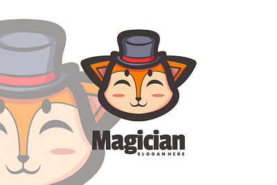 Magician animal branding cute mascot design graphic design illustration logo ui vector