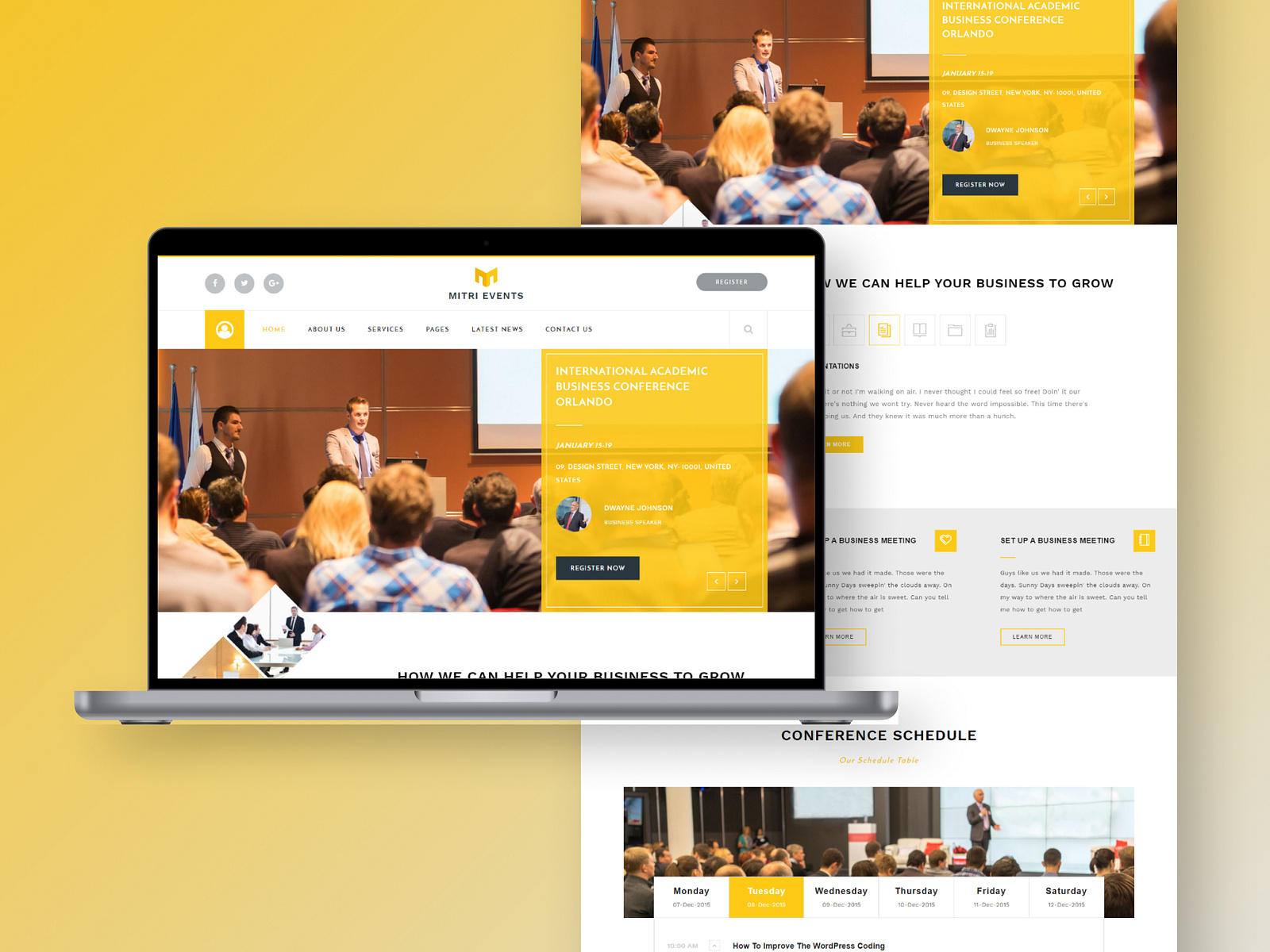 event-management-website-design-by-huraira-yaqoob-on-dribbble