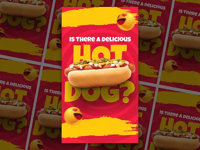Social Media Ads | Hot Dog ads banner ads branding content design fb ads food post graphic design instagram ads instagram post social media banner social media design social media post template