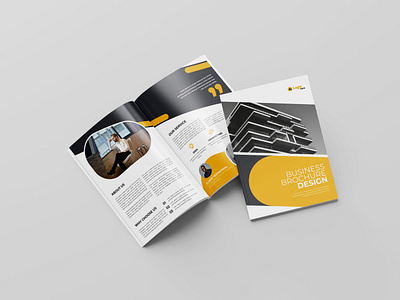 Business Brochure design advertising annual report bi fold brochure bifold booklet branding brochure brochure design business company corporate design designer graphic design office print print design profile social media template