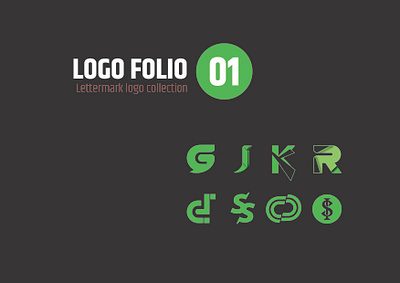 Lettermark LOGO adobe branding design illustrator logo logo design logo folio logofolio logotype photoshop