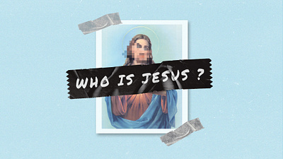 Who is Jesus? church church graphic design church graphics creative design graphic design graphics jesus jesus christ jesus design jesus graphic design photoshop sermon series who is jesus