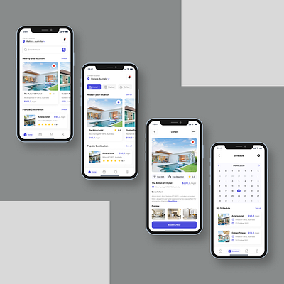 Hotel Booking App Design airbnb app design application design booking.com branding design hotel app hotel booking hotel booking app hotel booking app design hotel booking app design mockups hotel rental app design hotel reservation app design mobile app design ui ui app design ui design user interface app ux vacation rental app design