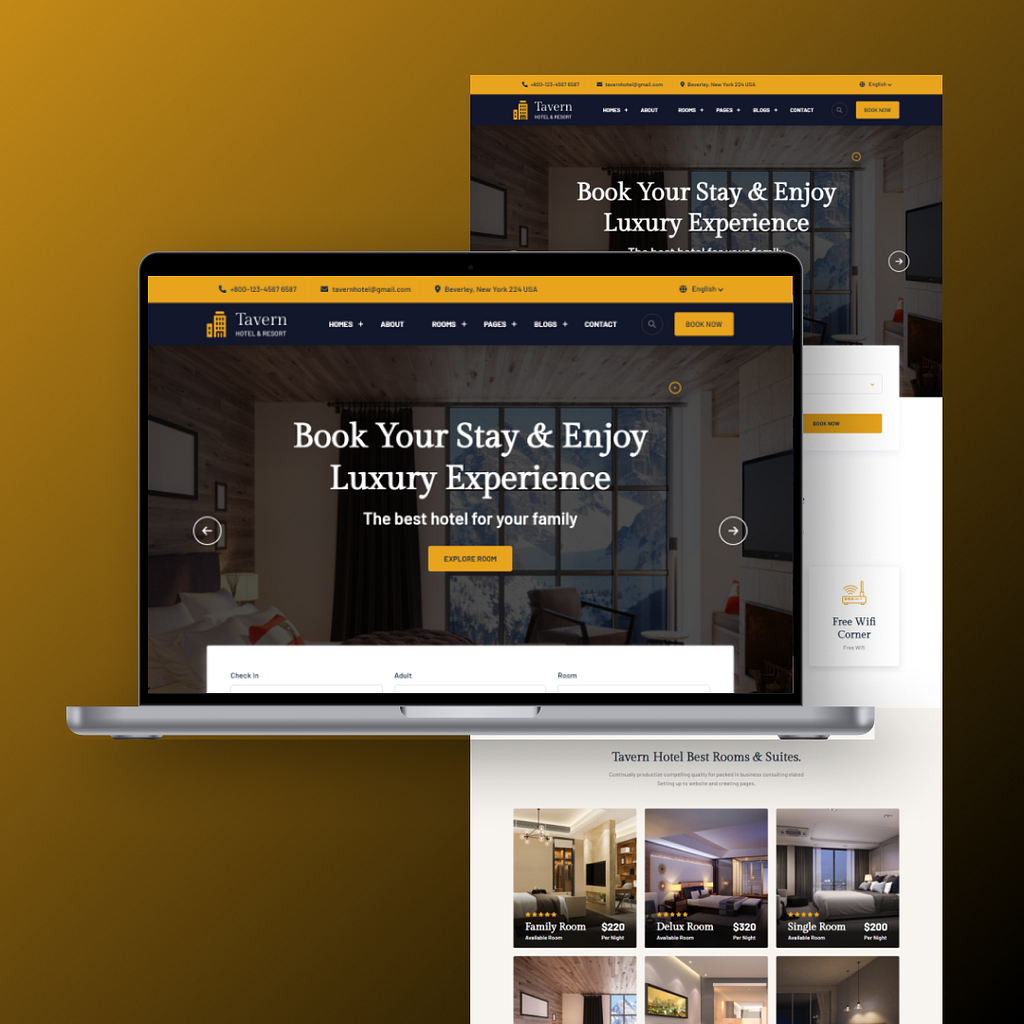 Hotel Booking Website Design By Huraira Yaqoob On Dribbble