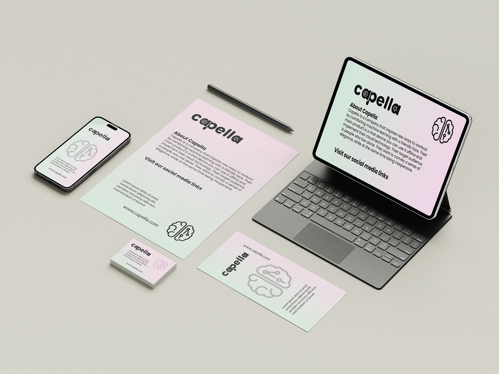 Capella - Logo Design, Logo, Typography, Modern Logo by Abu Taleb||CGD ...