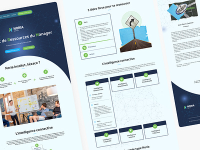 Noria Institut - Web design figma ui web web design web dev webflow