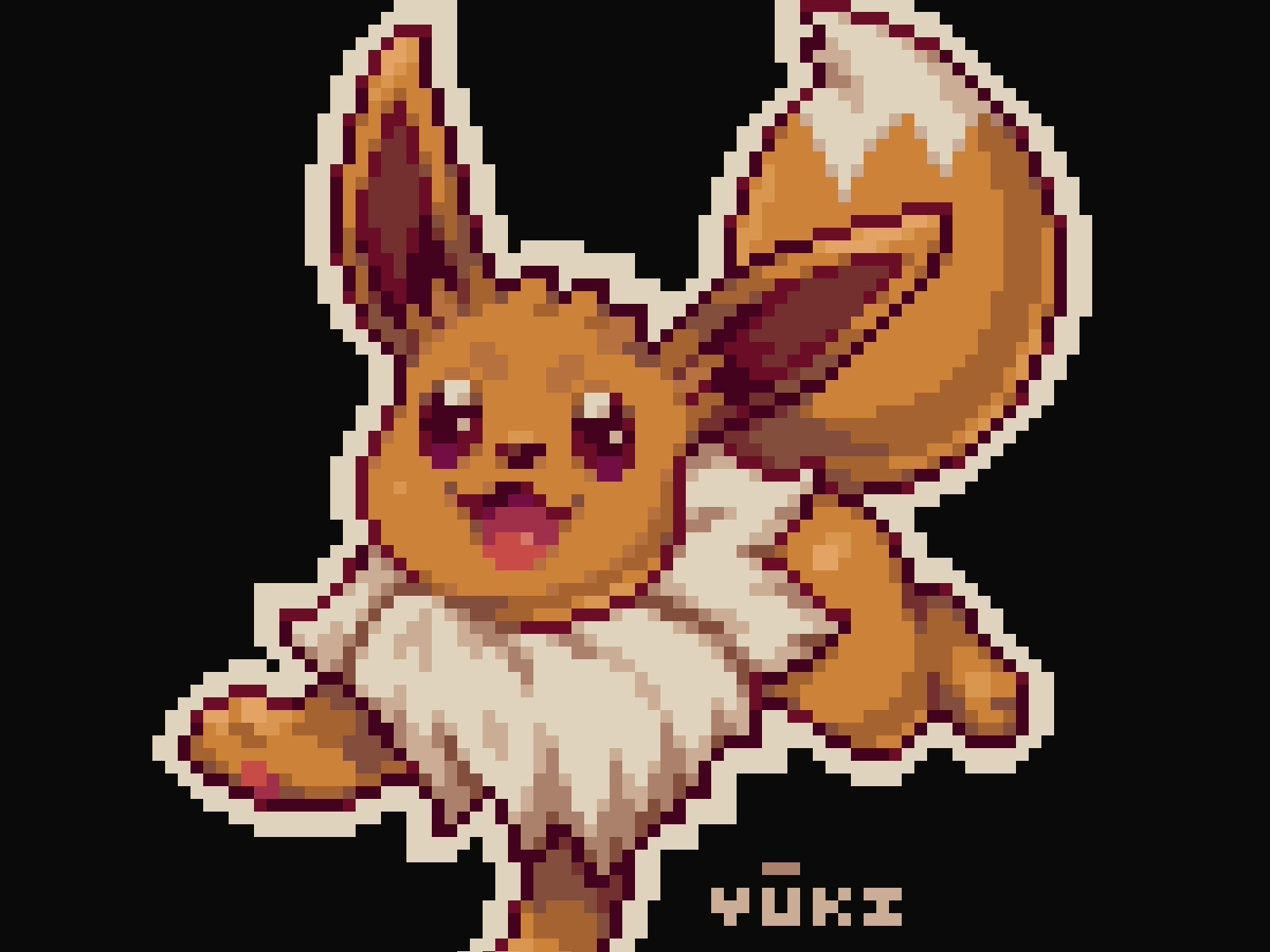 eevee pixel art