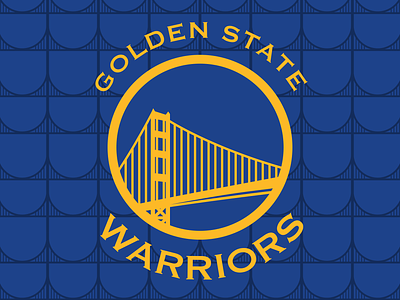 Golden State Warriors basketball brand branding bridge california design golden gate bridge golden state golden state warriors graphic design illustration logo logo design nba oakland san francisco san jose sports sports logo warriors