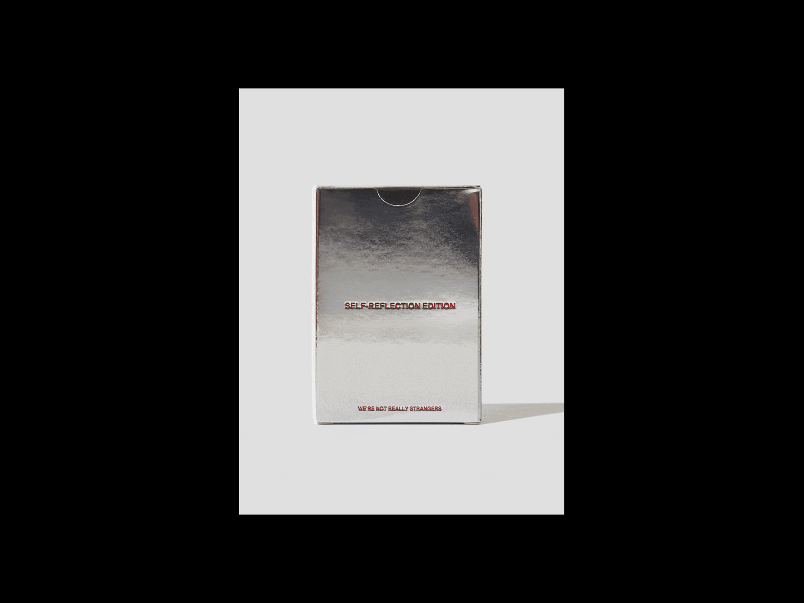 We're Not Really Strangers, Self-Reflection Edition branding design graphic design keaton webb packaging product were not really strangers wnrs