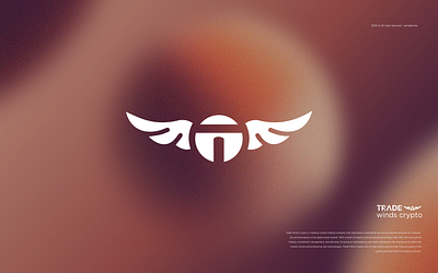 Trade wings crypto brand brand identity branding custom logo design graphic design illustration logo vector