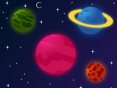 Planets adobexd affinitydesigner game gameart planets