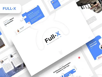 Full-X 2023 - Multipurpose PowerPoint Template abstract annual business clean corporate download google slides keynote pitch pitch deck powerpoint powerpoint template pptx presentation presentation template professional slides template ui web