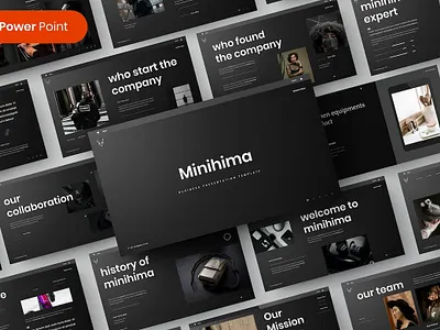 Minihima – Business PowerPoint Template abstract annual business clean corporate download google slides keynote pitch pitch deck powerpoint powerpoint template pptx presentation presentation template professional slides template ui web