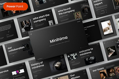 Minihima – Business PowerPoint Template abstract annual business clean corporate download google slides keynote pitch pitch deck powerpoint powerpoint template pptx presentation presentation template professional slides template ui web