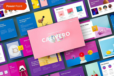Calivero – Creative Business PowerPoint Template abstract annual business clean corporate download google slides keynote pitch pitch deck powerpoint powerpoint template pptx presentation presentation template professional slides template ui web