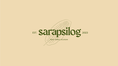 Sarapsilog branding design graphic design logo