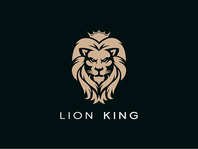 Lion Logo animal logo design app branding logo business corporate creative logo finance funny lion logo graphic design illustration king lion lion face logo logo for sale powerpoint typography ui ux vector