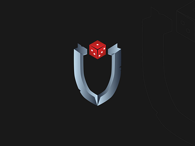 Victory Rollz | Logo branding creative games graphic design inspiration logo medieval roll v videogames