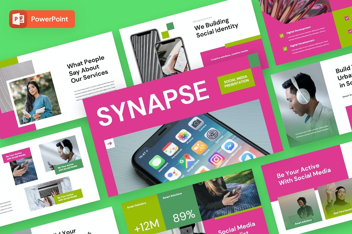 Social Media Strategy Powerpoint Template abstract annual business clean corporate download google slides keynote pitch pitch deck powerpoint powerpoint template pptx presentation presentation template professional slides template ui web