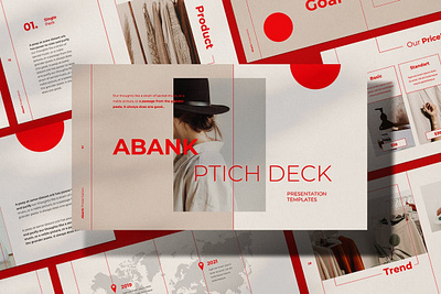 ABANK Pitch Deck - Powerpoint abstract annual business clean corporate download google slides keynote pitch pitch deck powerpoint powerpoint template pptx presentation presentation template professional slides template ui web