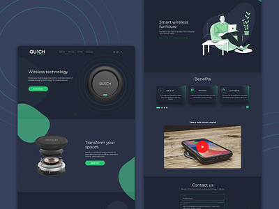 Wireless chargers landing page, captive portal & data dashboard branding captive portal chargers dashboard landing page ui ui design uidesign website website design wireless