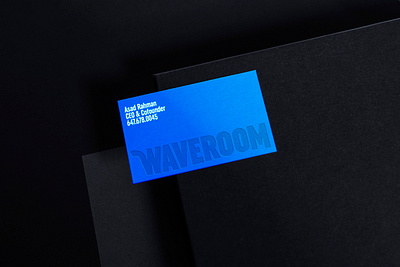 Brand Design for Waveroom branding design graphic design logo vancouver