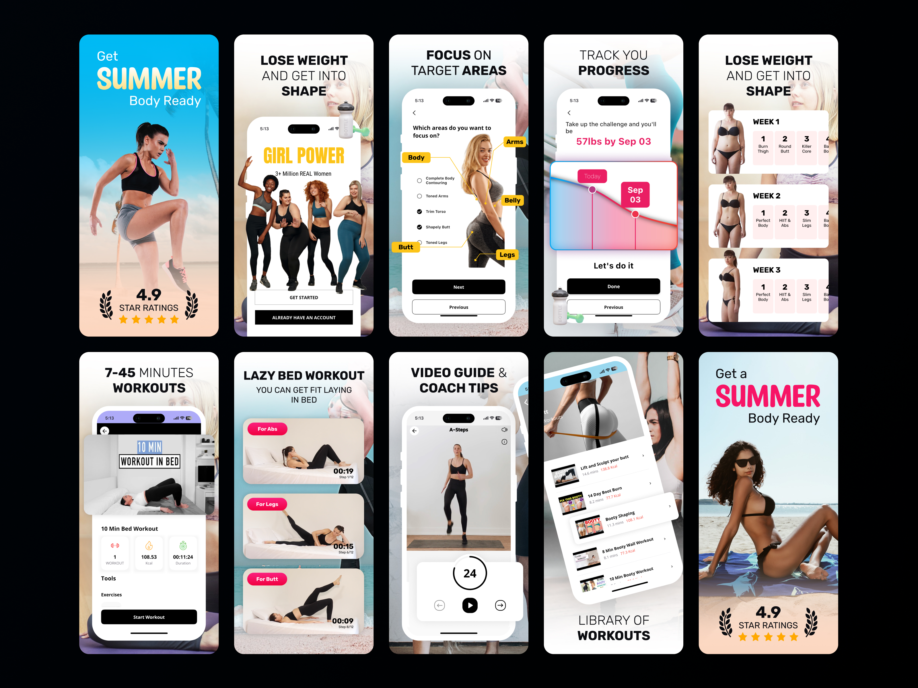 Example of App Store Screenshots