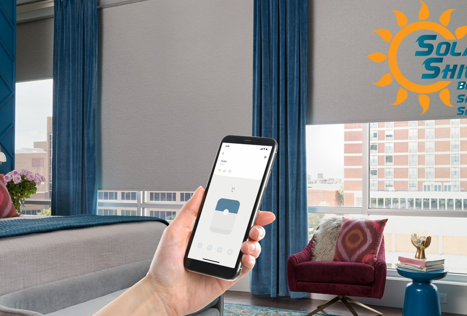 Window Treatment Technology Automation Solar Shield by Solar Shield Peoria on Dribbble
