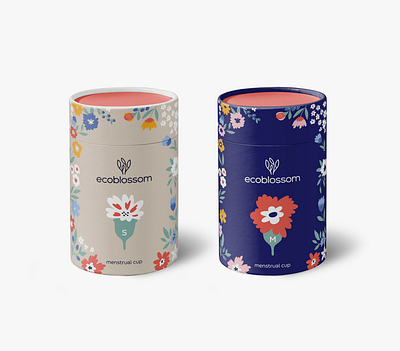 Menstrual Cup Packaging Concept branding menstrual cup packaging