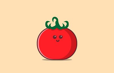 Collection set of Cute fruit illustration awesome branding cartoon cute design emoji fruit health icon illustration logo tomato ui ux vector