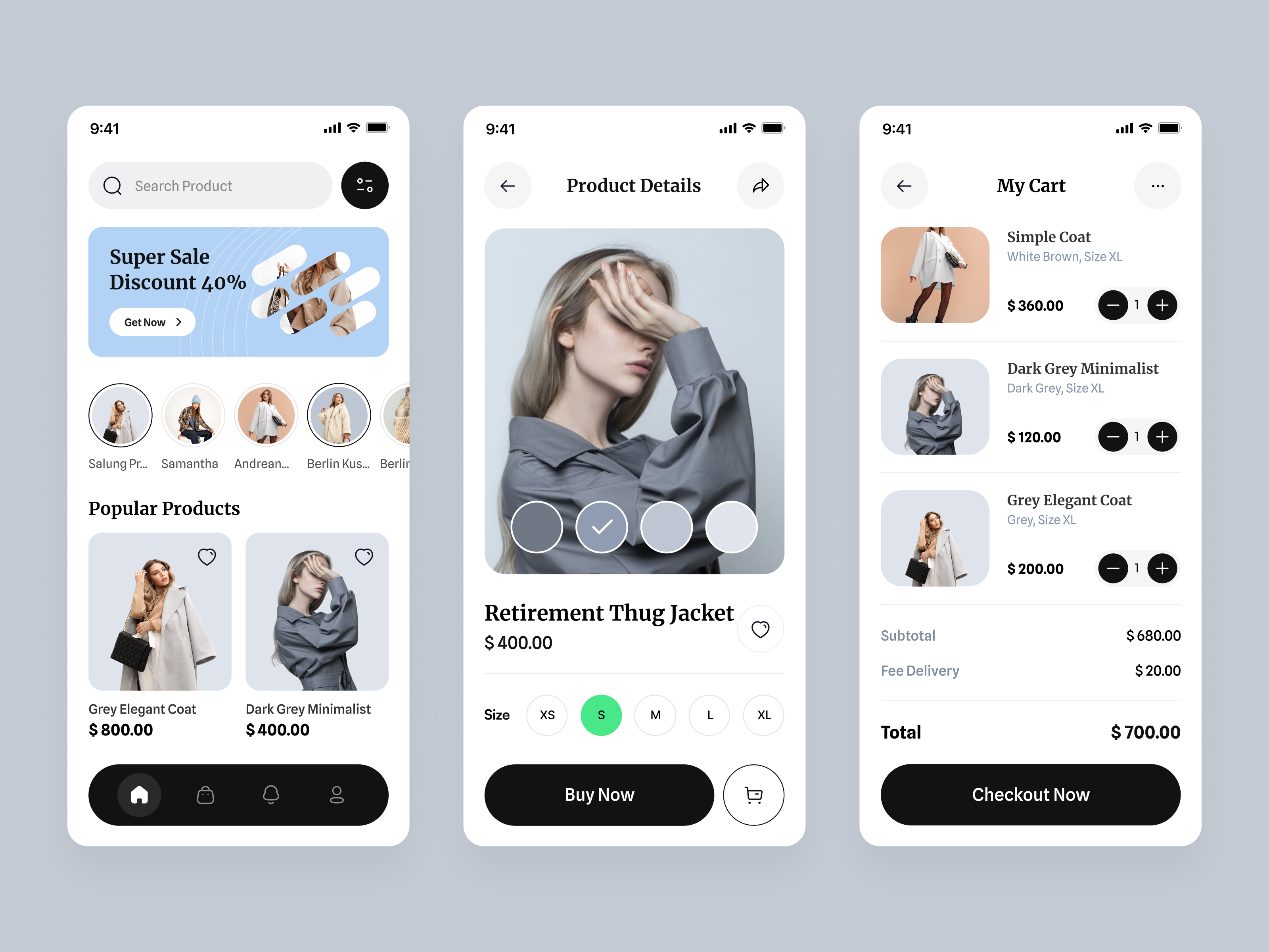 Fashion App Exploration app design branding clean design clothing app design fashion fashion app mobile mobile app online store outfit salung shop app shopping shopping app ui ui design ui ux ui ux design ux design