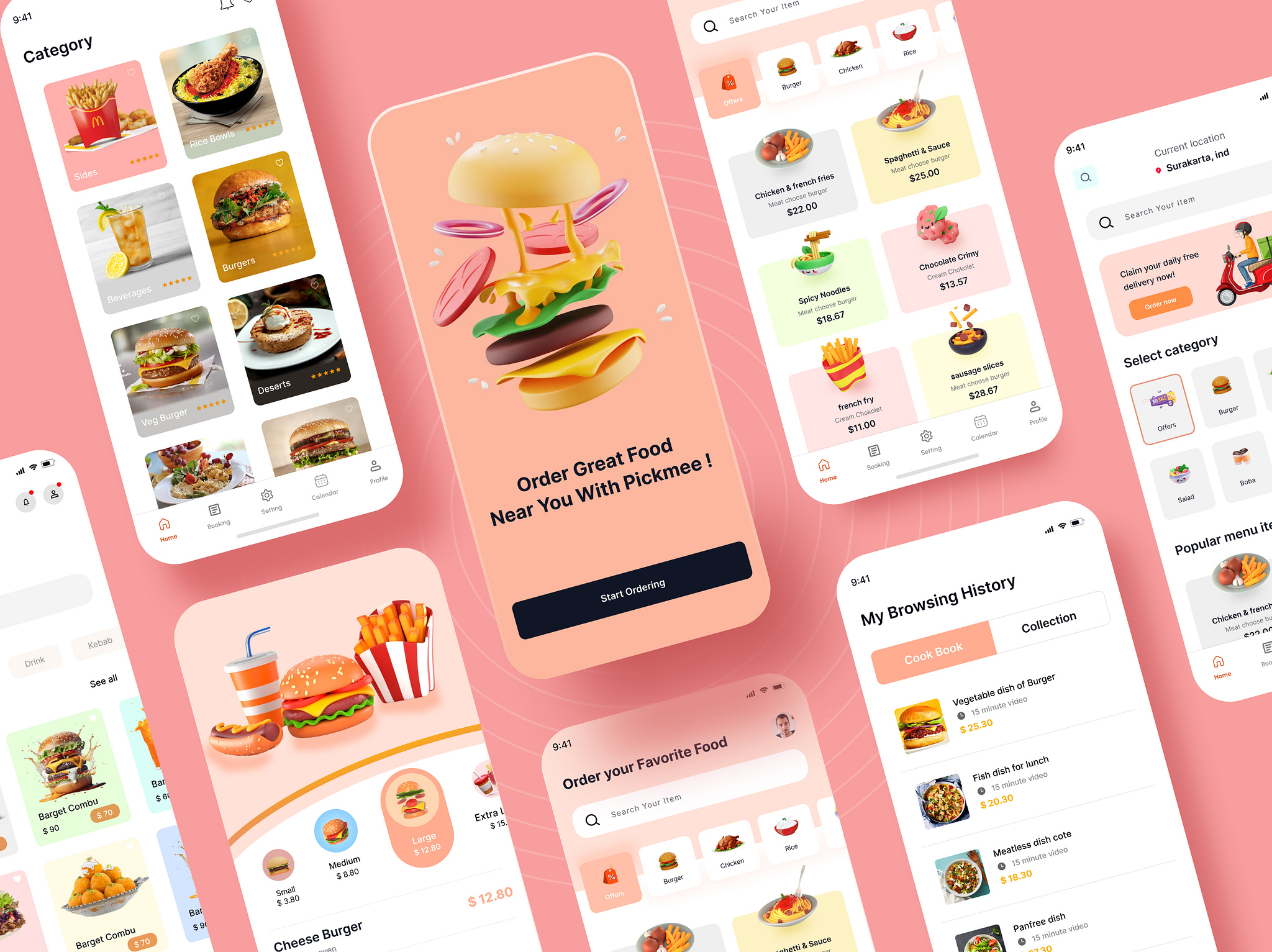 Delivery Mobile App Design by Saheda akter Shipa for SylGraph on Dribbble