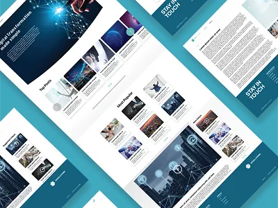 Sample Web Template art basic branding clean design flat graphic design illustration logo ui uiux ux web web design