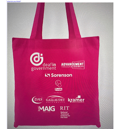 Design a tote for DIG Conference