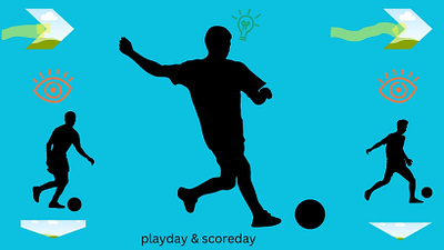 playday & scoreday animation branding graphic design logo ui