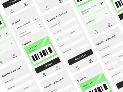 Quick cashless transaction for the underprivileged on the street 100daysofdesign design ui ux ux design visual design