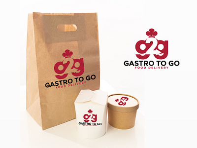 Gastro To Go 3d branding graphic design logo