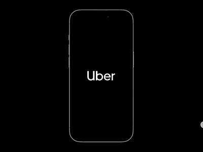 Uber App Animation animation app design motion graphics ui