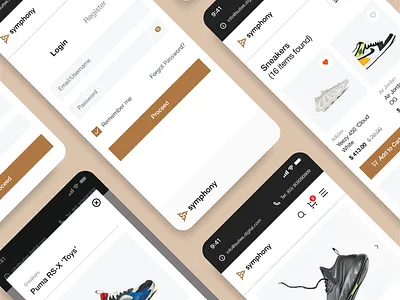 E-commerce App android art basic branding clean design e comm e commerce flat graphic design hybrid illustration ios logo mobile ui uiux ux