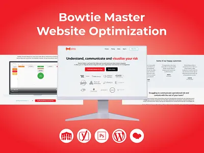 Bowtie Master Website Optimization attractive website business website design graphic design illustration landing page responsive website web design website design