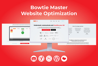 Bowtie Master Website Optimization attractive website business website design graphic design illustration landing page responsive website web design website design