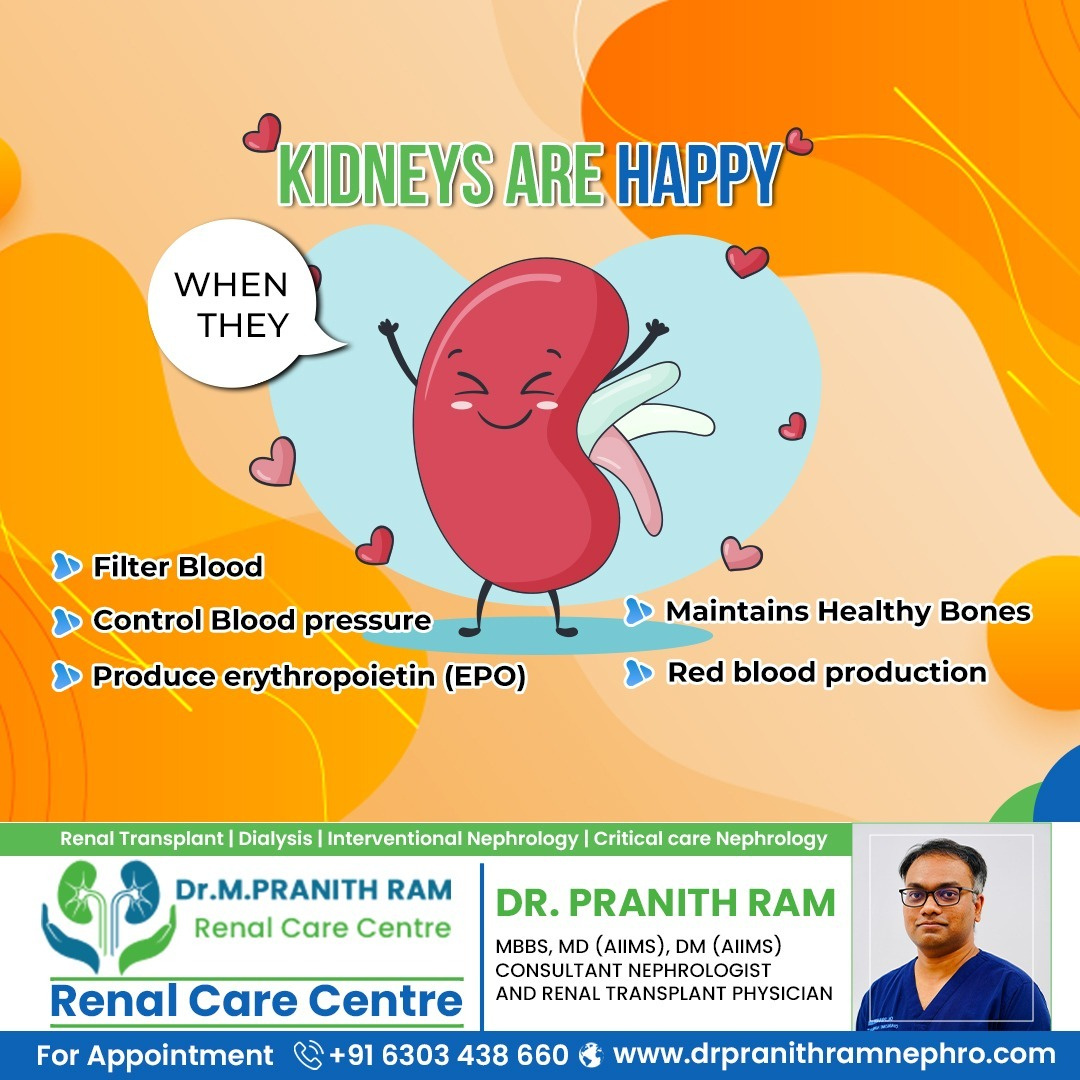 Best kidney transplant surgeon in Hyderabad by Dr Pranith Ram on Dribbble