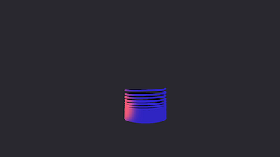 3D Spiral 3d animation gradient motion spiral