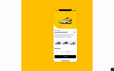 Nike App animation