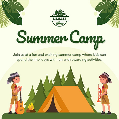 Kids Summer Camp forest