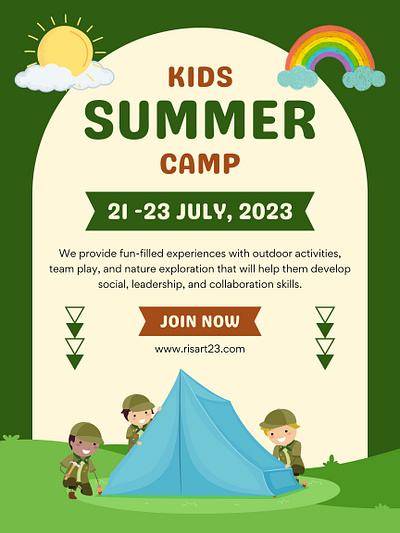 Kids Summer Camp forest