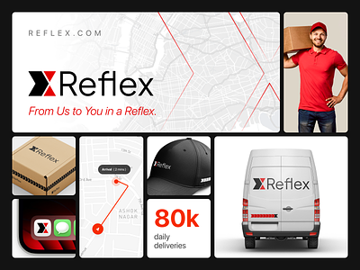 Reflex branding logo