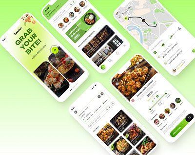 Food Delivery App app delivery app design food ui ux